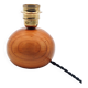 Wooden lamp base