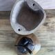 Boîte décorative en bois en forme de gland