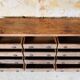 Cabinetmaker's workshop furniture with 12 drawers circa 30's/40's