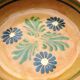 Alsatian pottery serving dish ref: 19 diameter: 315m weight: 1kg330