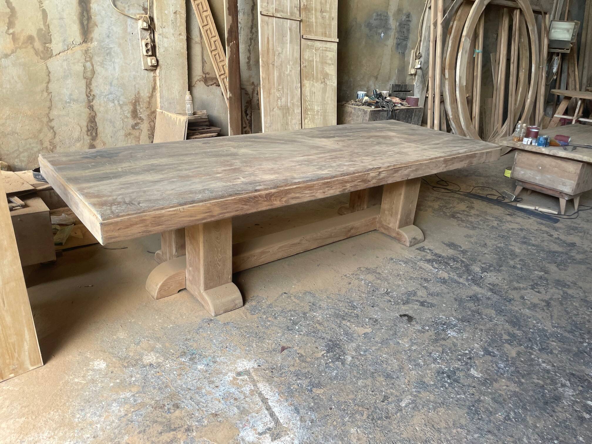 Workshop Style Decorative Table