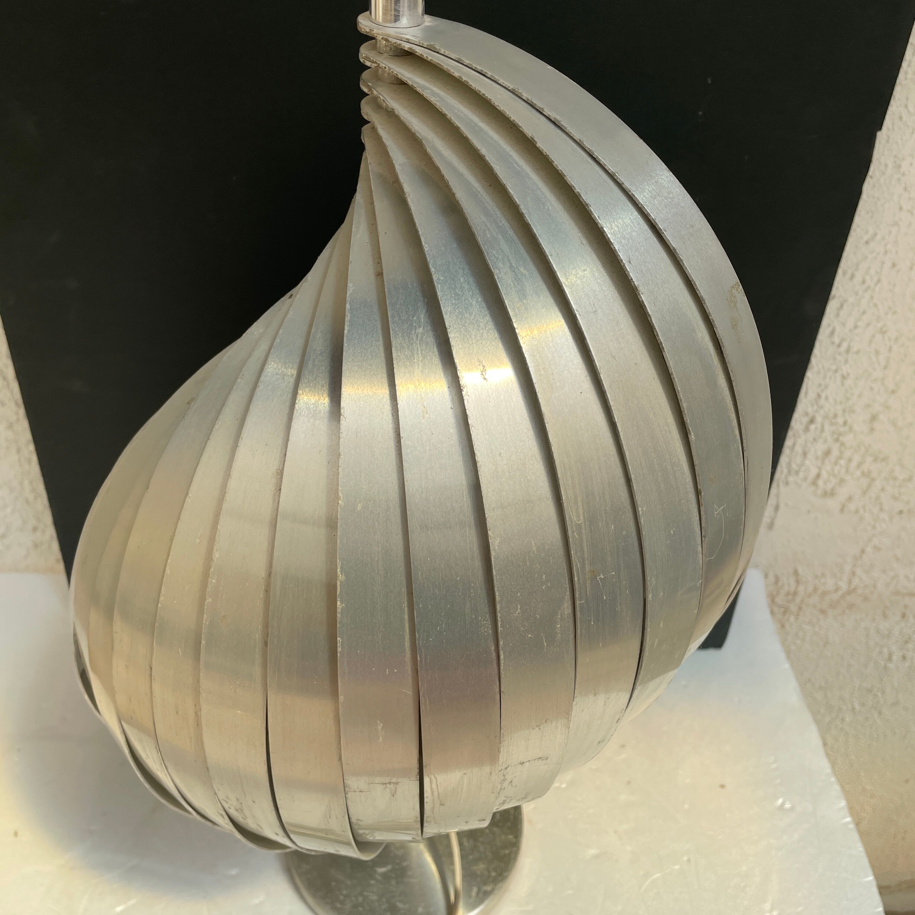 Spiral lamp Henri Mathieu 1970 design