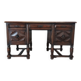 Mazarin Louis XIII style oak desk