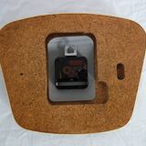 Jaz clock vintage yellow formica