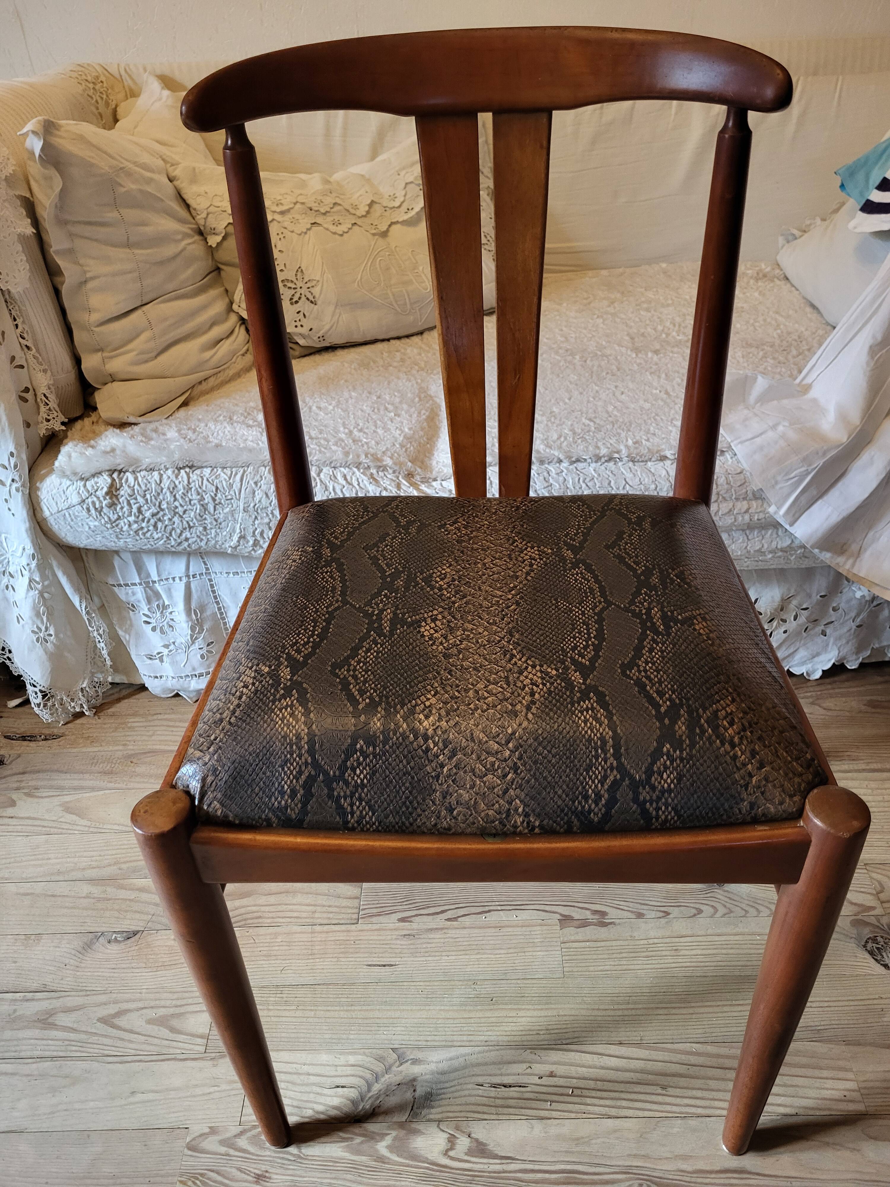 Chaise vintage  rénovée