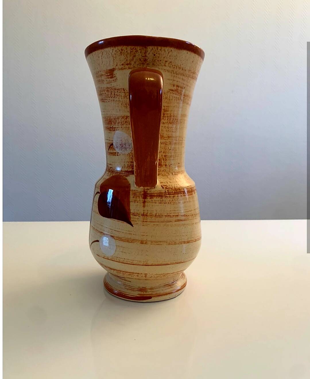 Lunéville ceramic vase