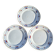 vintage French flat plates vf Paris Pommettes