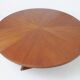 Vintage Danish Teak Sunburst Coffee Table by Soren Georg Jensen For Kubus