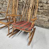 Pair of Windsor Rocking Chairs