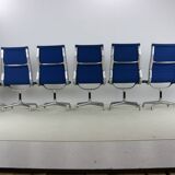 Set of seven office chairs by Charles Eames for Herman Miller Usa design