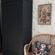 Matte black Paris wardrobe