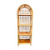 Rattan shelf