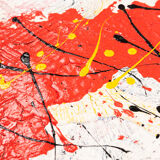 Abstract Composition I, Oil/Acrylic on Canvas, 82 x 103 cm