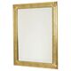 Miroir Deknudt en or Hollywood Regency biseauté 92 cm