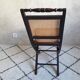 Wooden folding chair