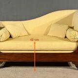 Mahogany Backrest Daybed, Restoration Period – Part 1 of the 19th Century