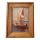 Framed marine oil
