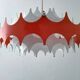 Vintage Pendant Lamp • Doria Leuchten • Space Age • 1960