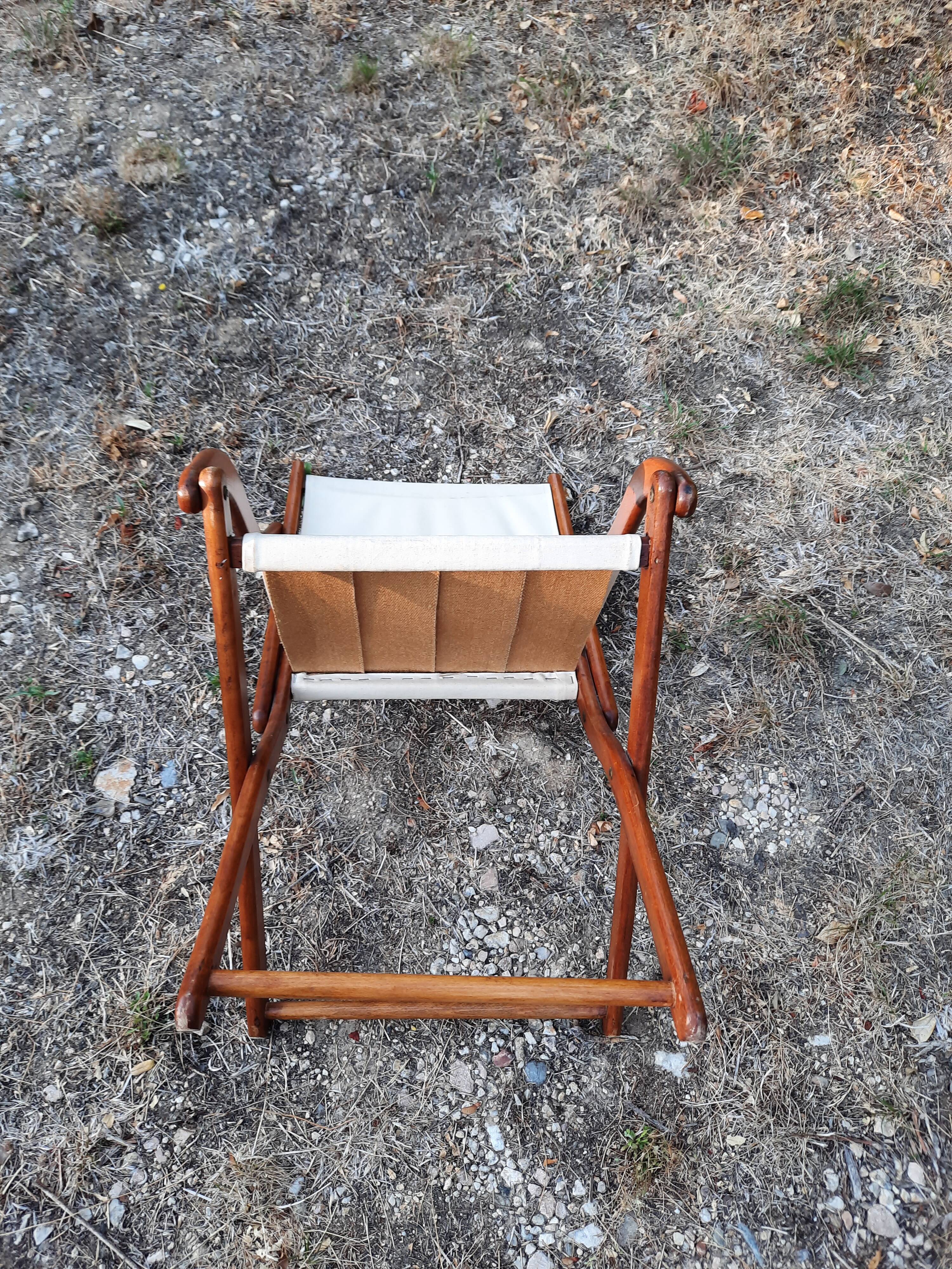 Old beach chair