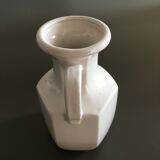 Ivory vase with handle
