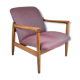 Original restored armchair GFM-64, designer E.Homa, 1960s, Teak