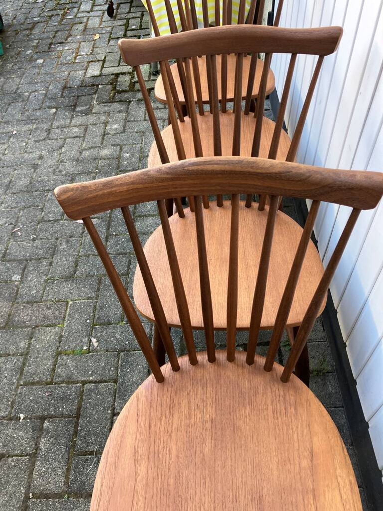 Set of 4 "SH41" Chairs by Yngve Ekström, NESTO Sweden 1960s