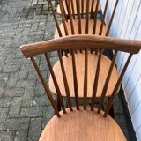 Set of 4 "SH41" Chairs by Yngve Ekström, NESTO Sweden 1960s