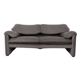 Cassina Maralunga 2 seater - bicolore gray