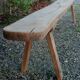 19th century oak farm bench