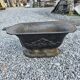 Antique cast iron planter