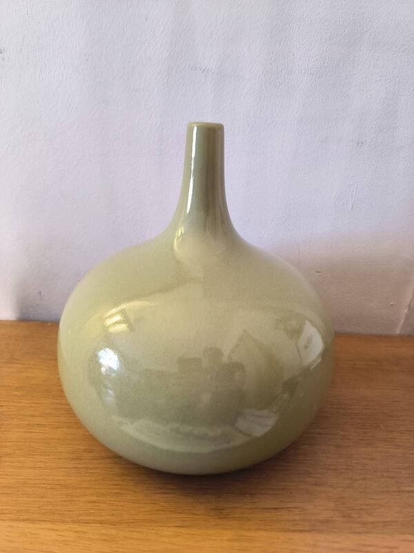 Vase boule céramique LES HERITIERS FRANCE - Création Aimé Cécile