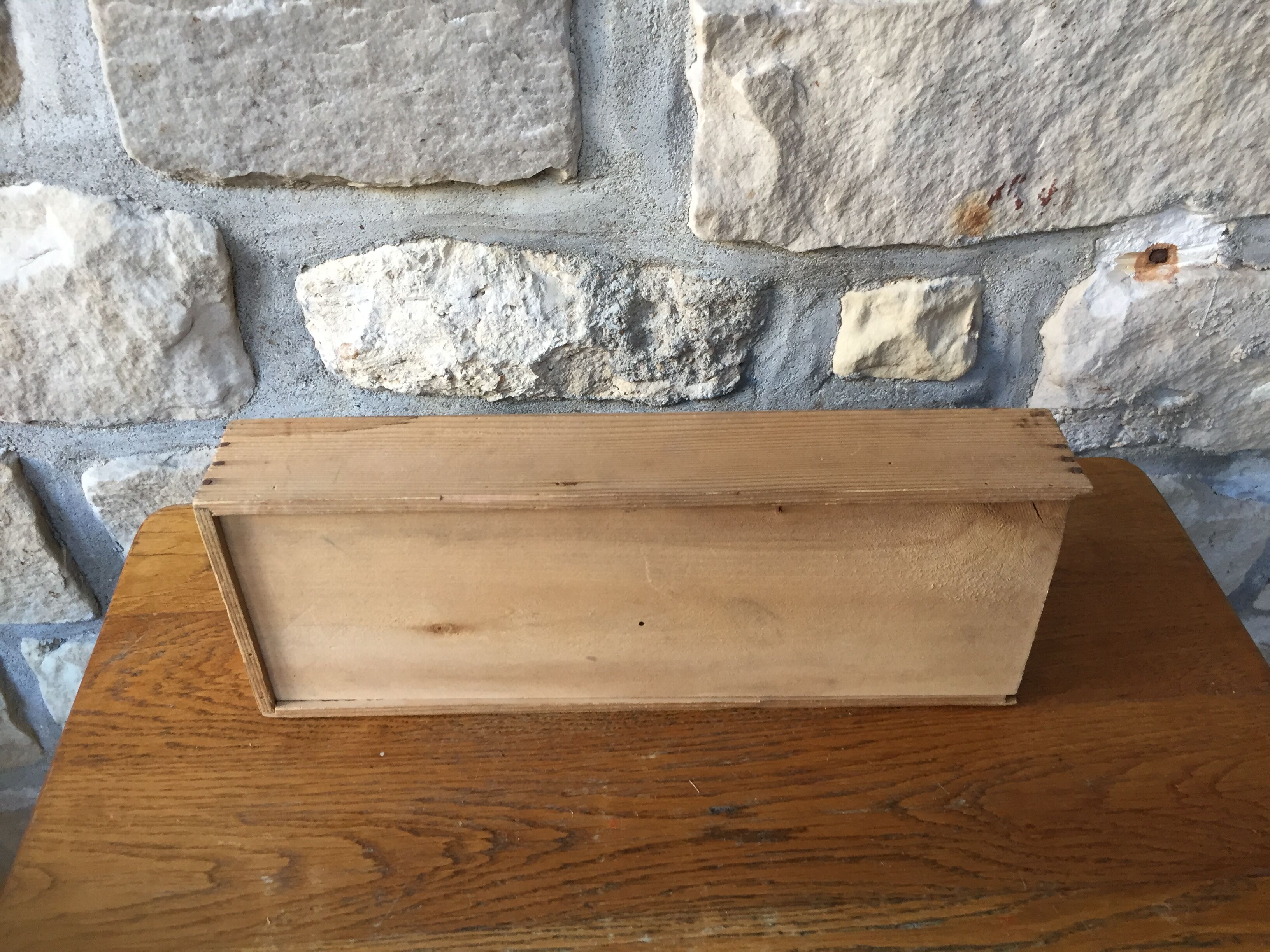 Old wooden lounge croquet game in its box