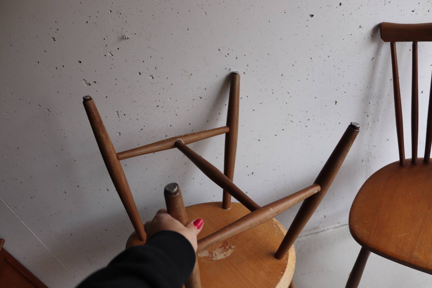 Two Scandinavian Chairs by Yngve Ekstrom for Pastoe 1960