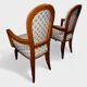 Paire de fauteuils "Bridge" Art Déco – Circa 1940