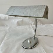 Lampe de bureau acier et chrome années 60