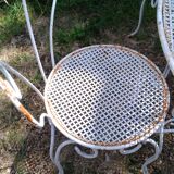 Garden furniture in iron