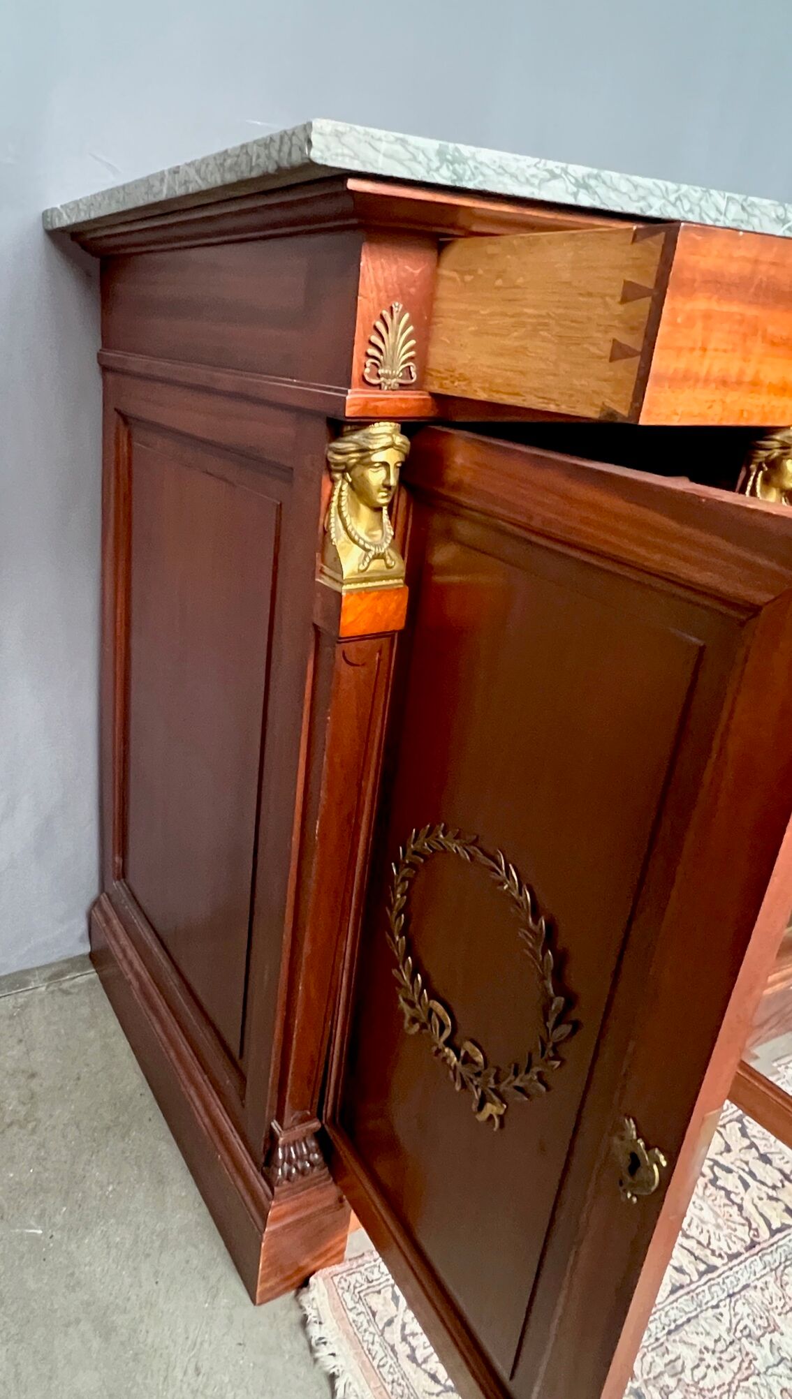 Empire-style sideboard