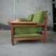 Ensemble de 2 sièges simples / fauteuils / sièges club vintage
