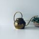 Old brass watering can