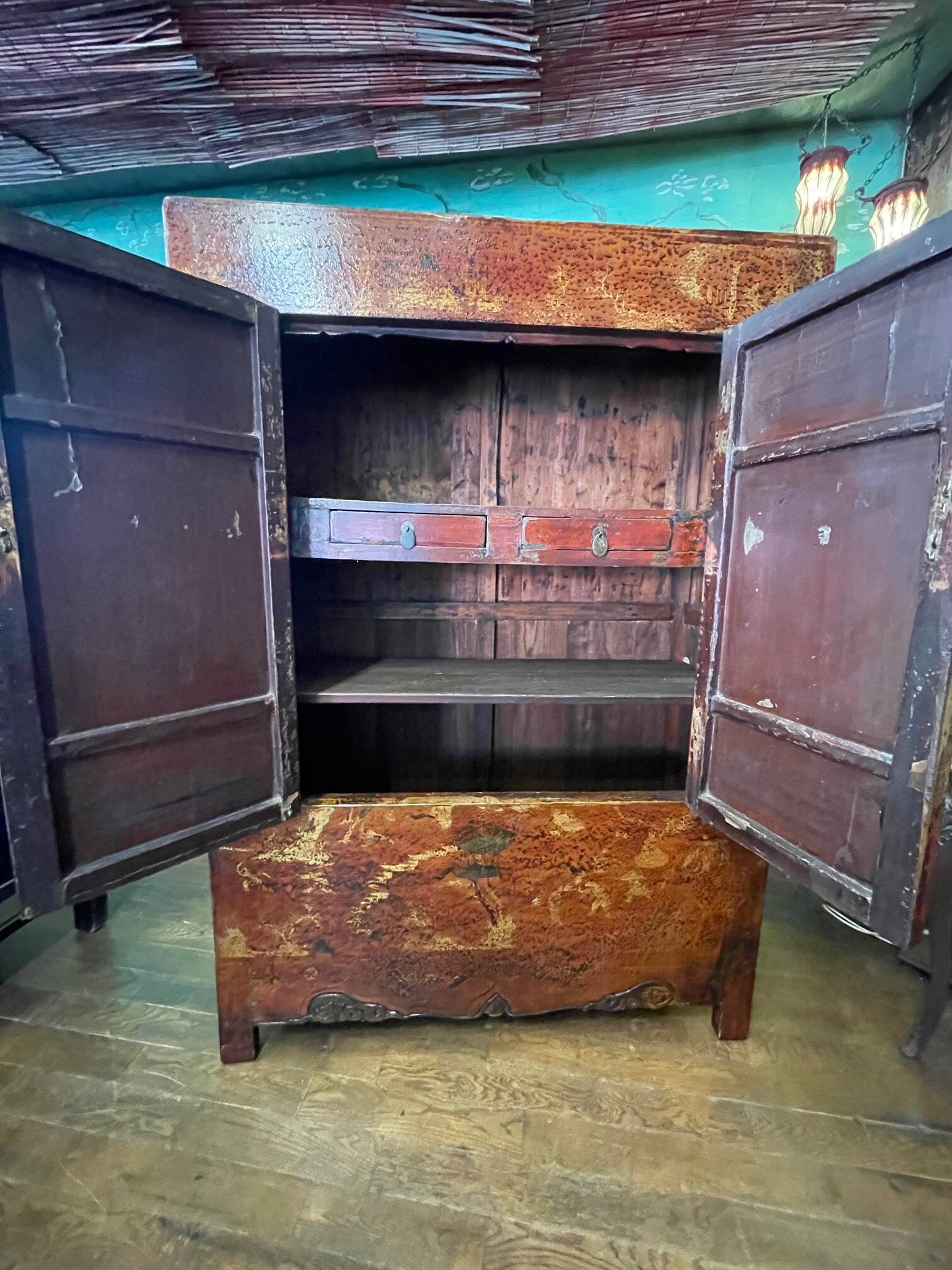 Antique Chinese wardrobe