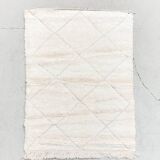 Beni Ouarain Moroccan Berber rug with engraved diamonds 1.45x1.07m