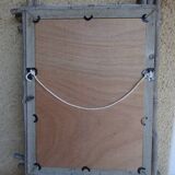 Mirror in gray driftwood frame < 65x84 cm >