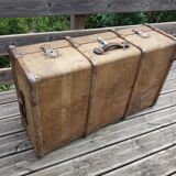 Old travel trunk