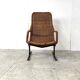 Mid-Century Wicker lounge chair by Dirk Van Sliedrecht, 1960's, Netherlands