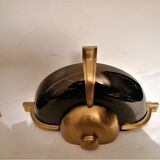 Suite of 3 art deco wall lamps