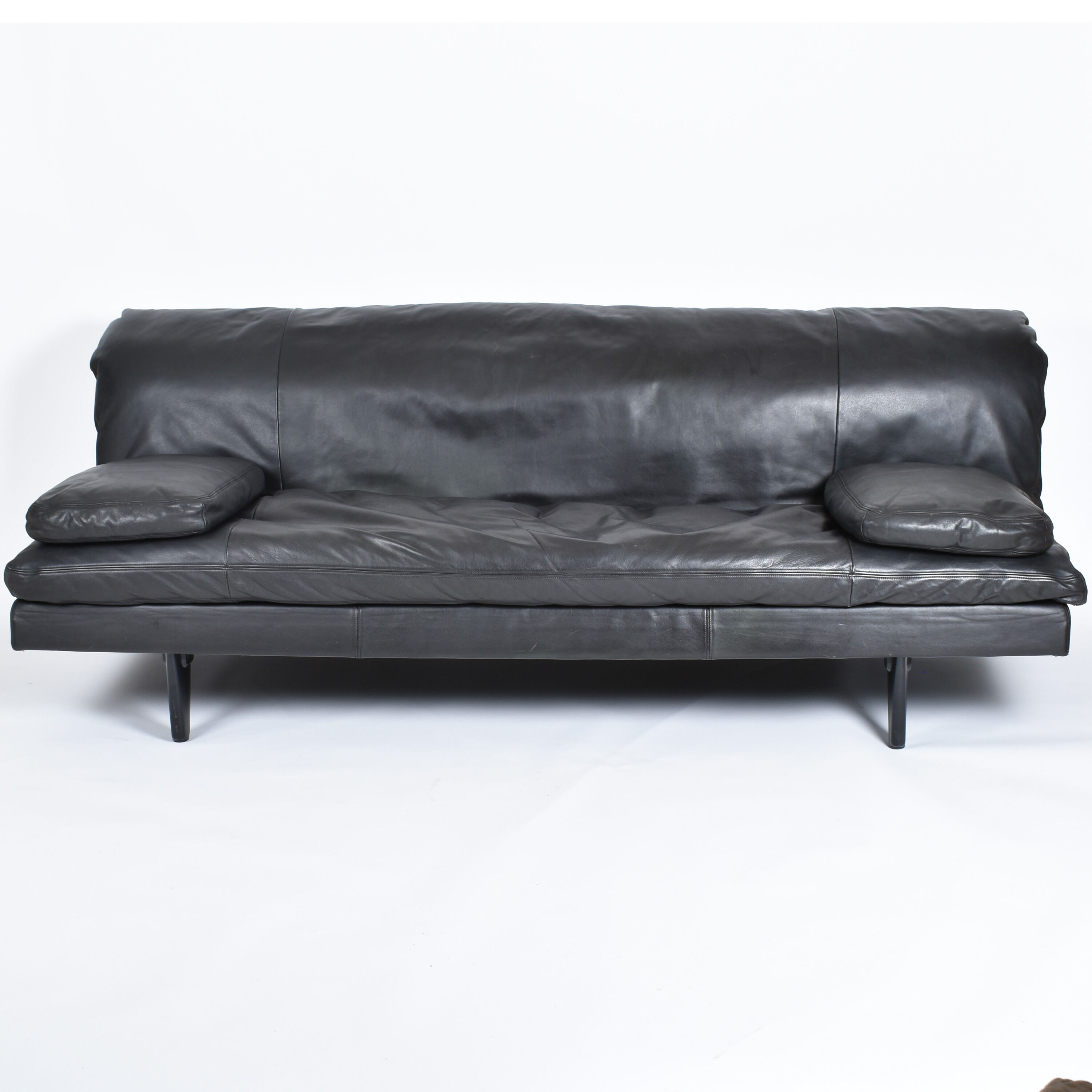 De Sede DS 169 convertible leather sofa, E. Ambühler, 1960