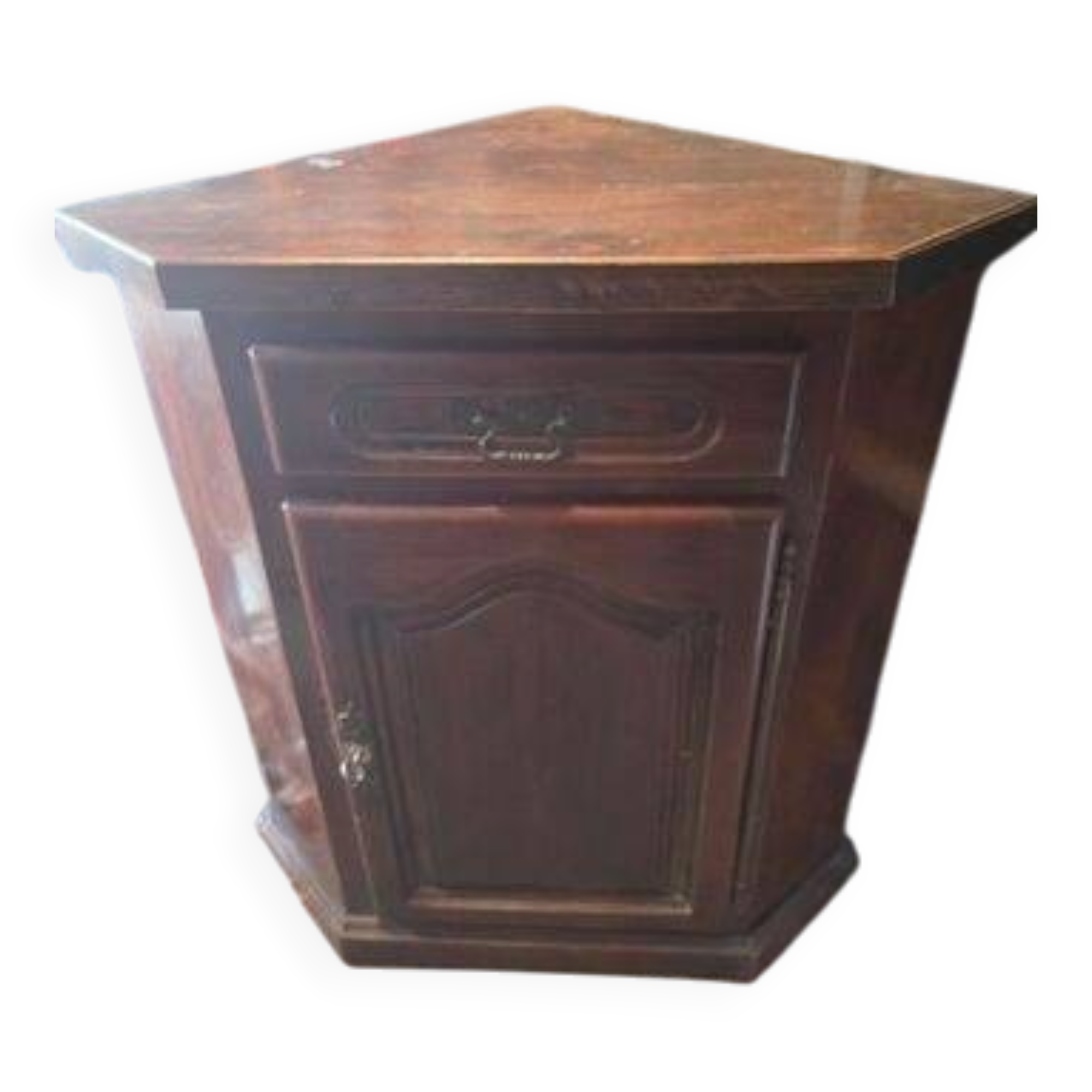 Rustic solid wood corner furniture