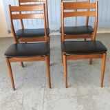 Lot de 4 chaises design scandinave