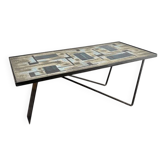Table basse années 50 céramique Pirot