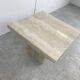 Vintage travertine coffee table, 1970s